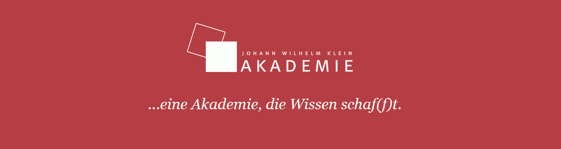 Johann Wilhelm Klein Akademie - eine Akademie die Wissen scha(f)ft.